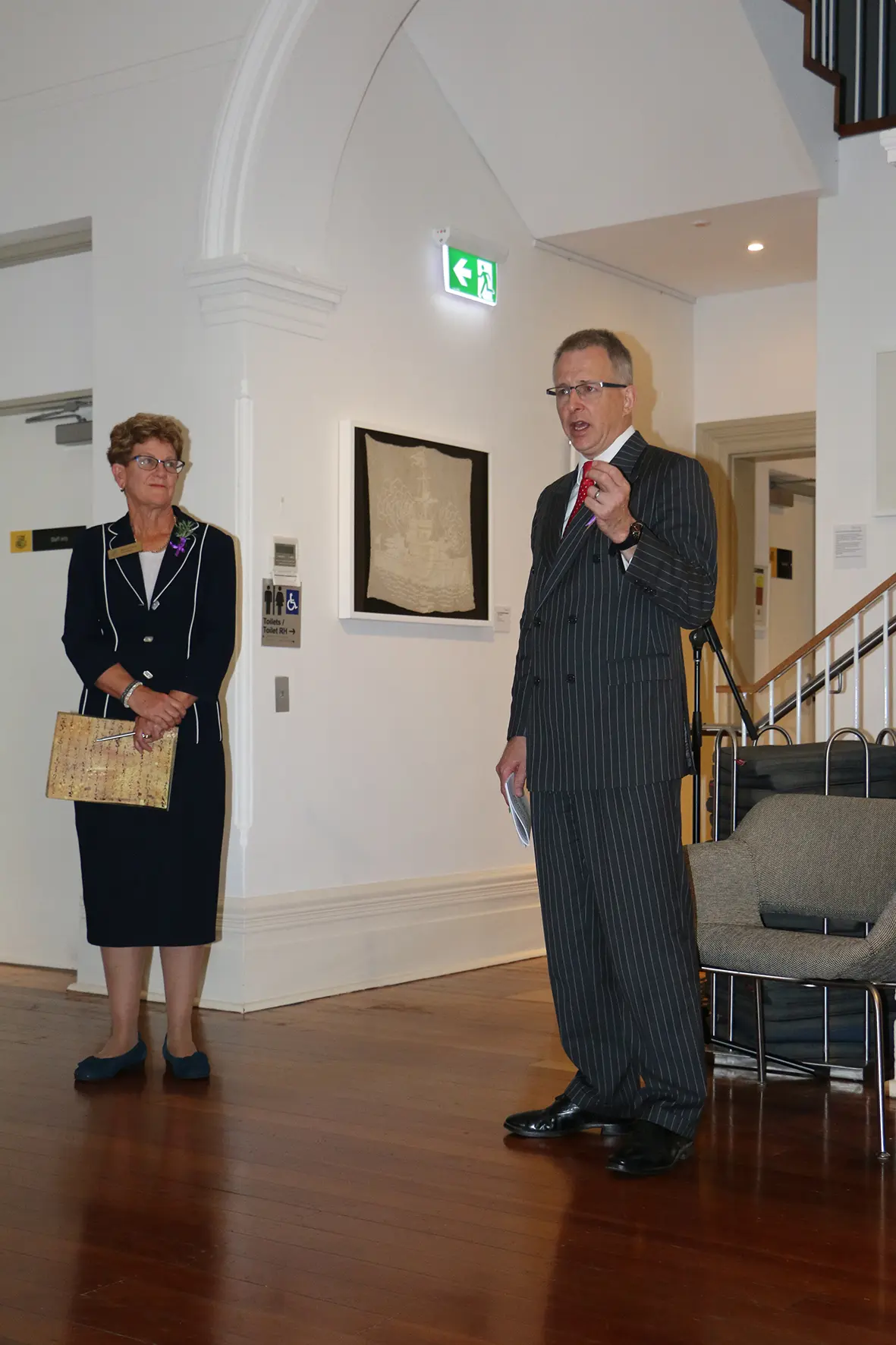 Judith Poole and Paul Fletcher