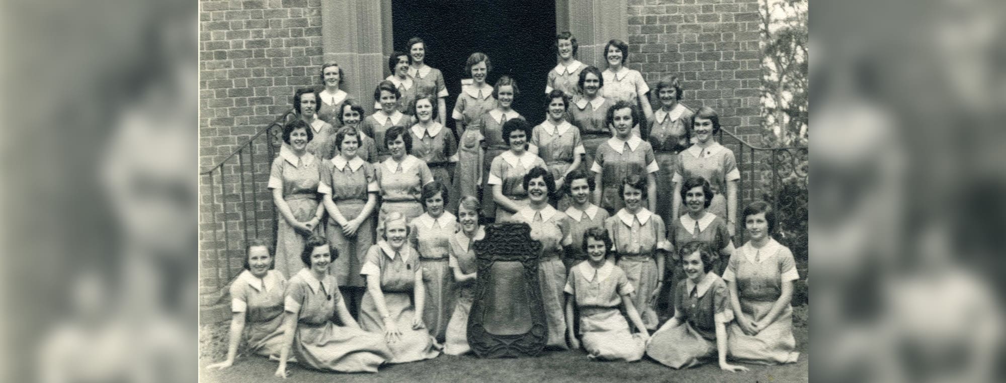 The 1952 Abbotsleigh Tildesley tennis team